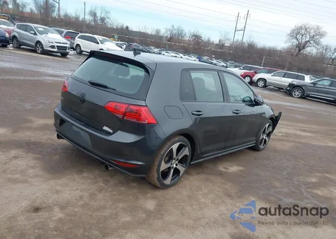 2015 Volkswagen Golf Gti 2.0T S 4-Door from USA, damaged, VIN 3VW4T7AU0FM097464
